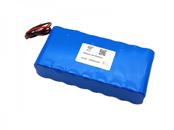 14.8V 10000mAh 圆柱锂电池 | 18650 4S4P