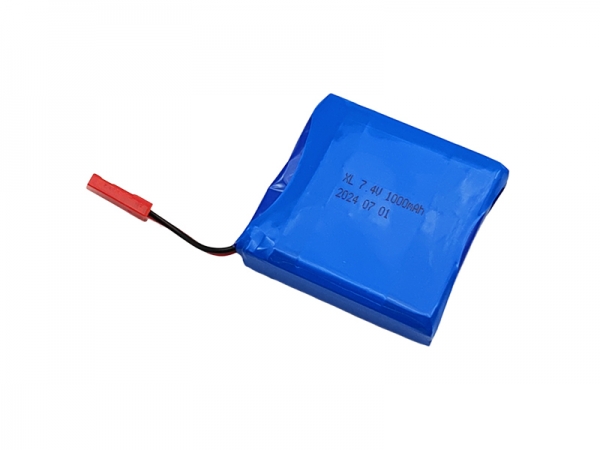 7.4V聚合物锂电池 | 524041 7.4V 1000mAh 2S1P